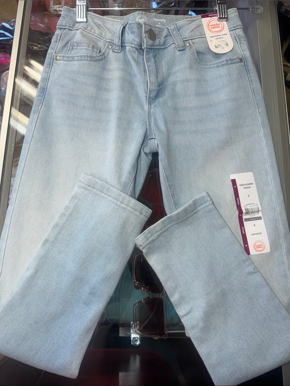 wonder nation Light Blue Skinny Jeans - Kids